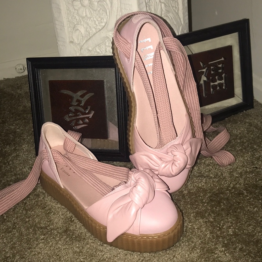 Rihanna Fenty lace up creeps